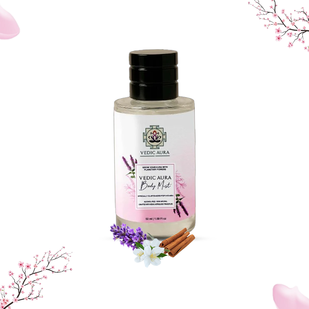 Vedic Aura Body Mist for Women – Experience Divine Fragrance and Planetary Harmony